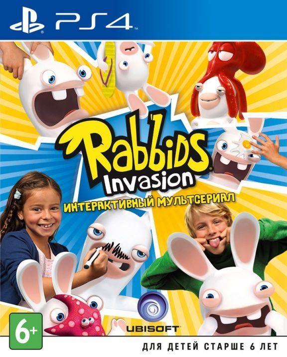 фото Игра rabbids invasion русская версия (ps4) ubisoft