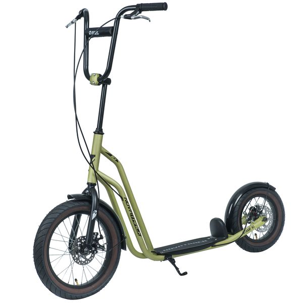 

Самокат внедорожный NOVATRACK City Line, зеленый