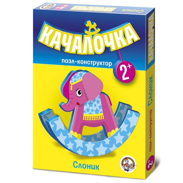 

Пазл контур Десятое Королевство Слоник- качалочка 1408