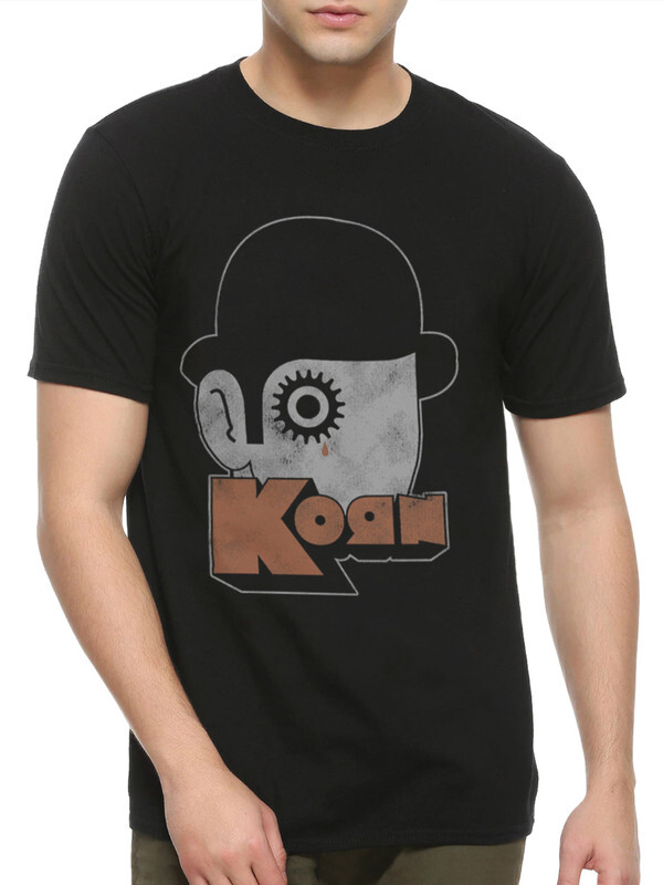 

Футболка мужская Dream Shirts Korn черная XS, Korn