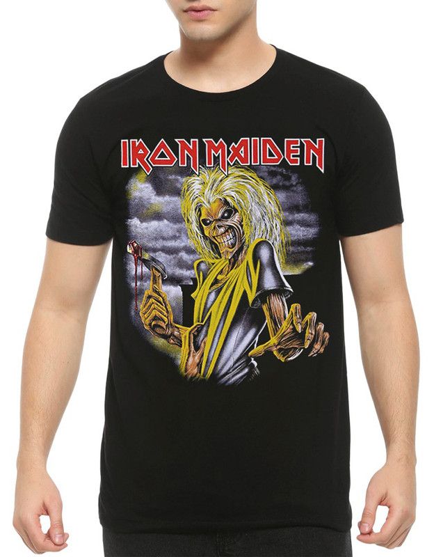 

Футболка мужская Dream Shirts Iron Maiden - Рок черная M, Iron Maiden - Рок