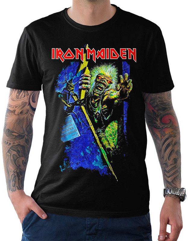 

Футболка мужская Dream Shirts Iron Maiden / Рок черная L, Iron Maiden / Рок