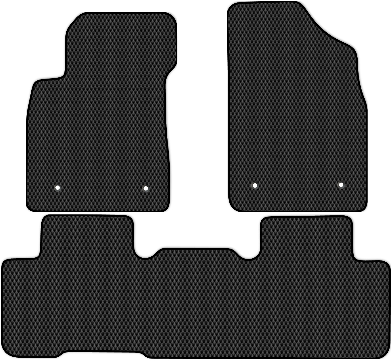 

Коврики ЭВА в салон для Geely Emgrand X7 2013 - Н.В., 3 шт. черный, 5304-W3Y-H