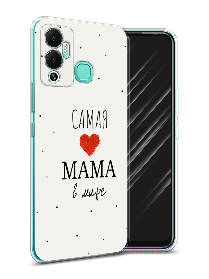 

Чехол Awog на Infinix Hot 12 Play "Самая любимая мама", Разноцветный, 3101750-6