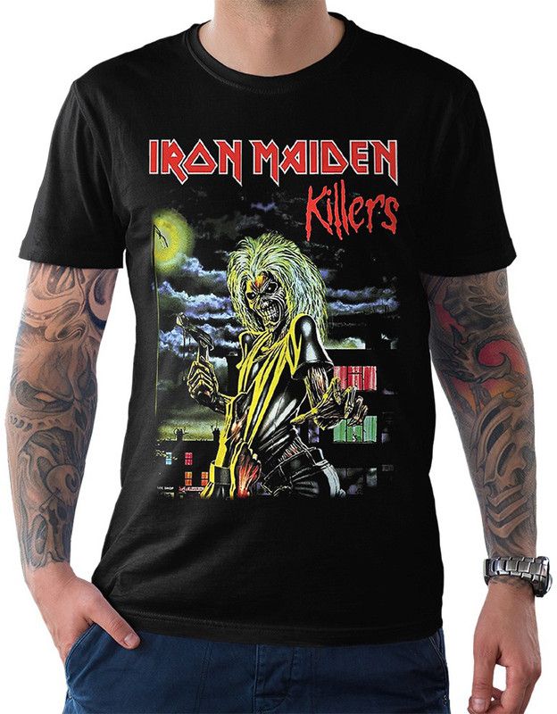

Футболка мужская Dream Shirts Iron Maiden черная S, Iron Maiden