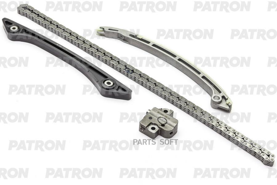 PATRON Комплект цепи ГРМ (Цепь-1, Нат-1, Усп-2) FORD Mondeo 2.0 EcoBoost (TPBA) 10>