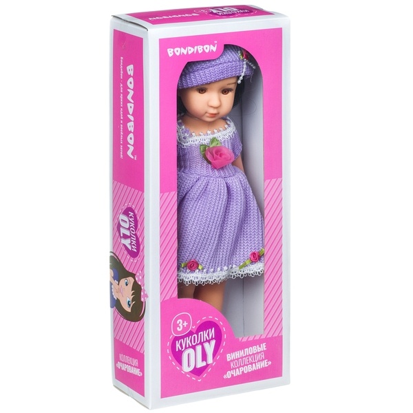 Кукла Bondibon Oly Очарование ВВ4368 виниловая, 36 см