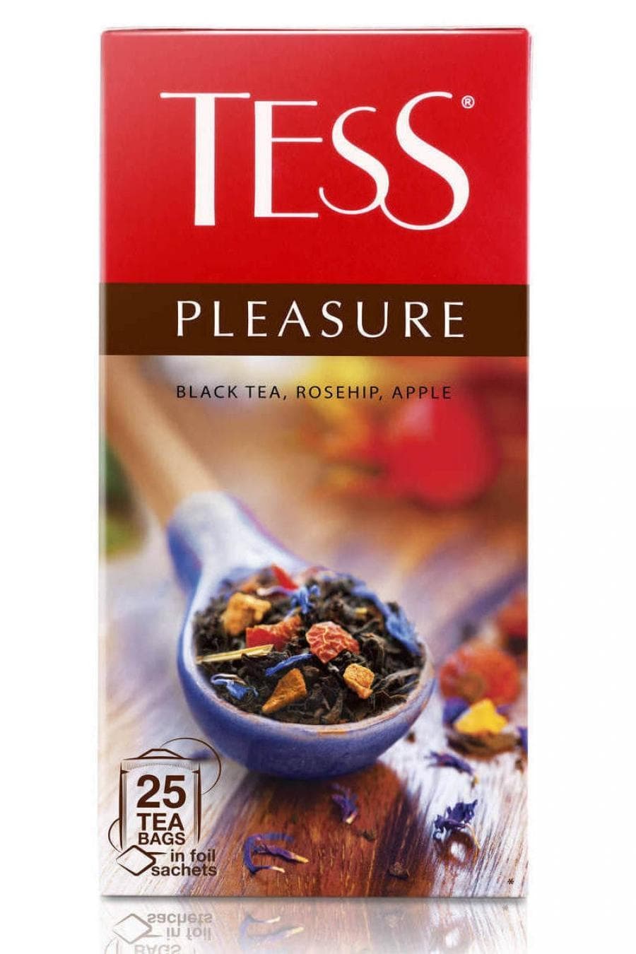 Чай TESS Pleasure черный с добавками 25 пак. ? 1,5г