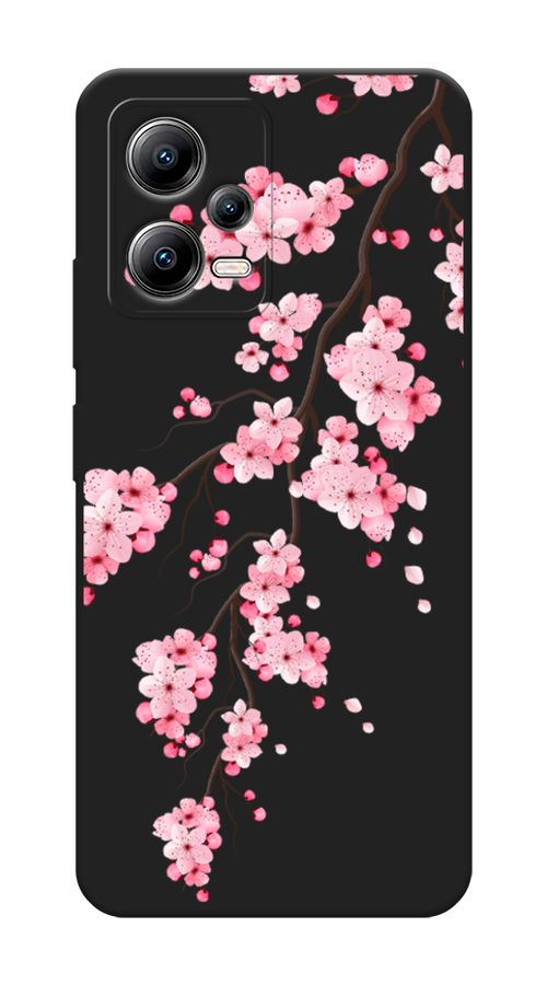 

Чехол Awog на Xiaomi Poco X5 5G "Розовая сакура", Розовый;белый;коричневый, 317952-1