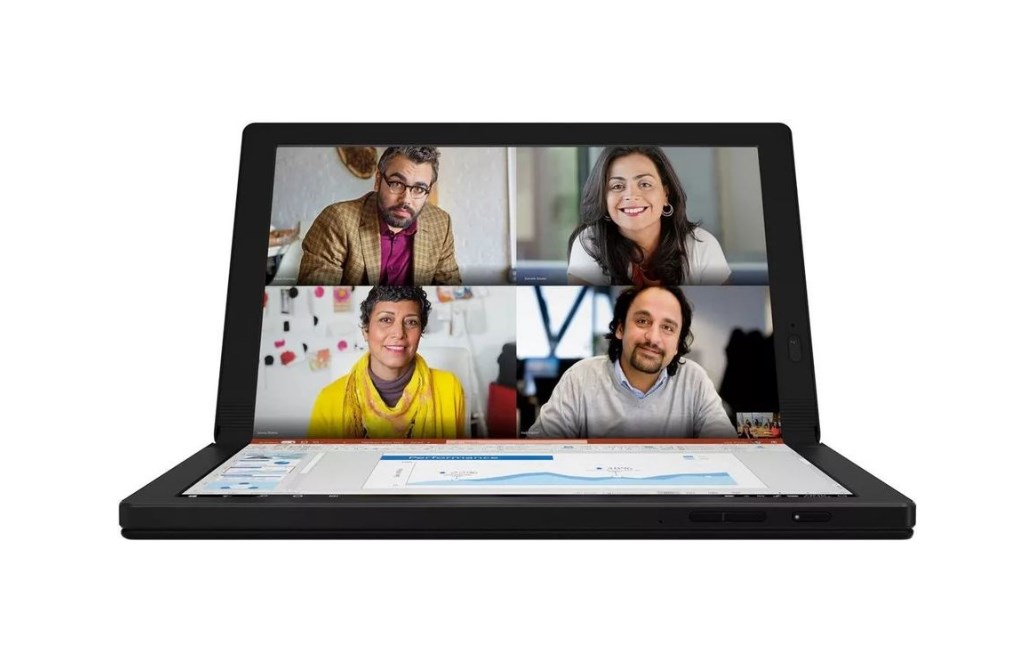 фото Ноутбук lenovo thinkpad x1 fold gen 1, black (20rks05k00)