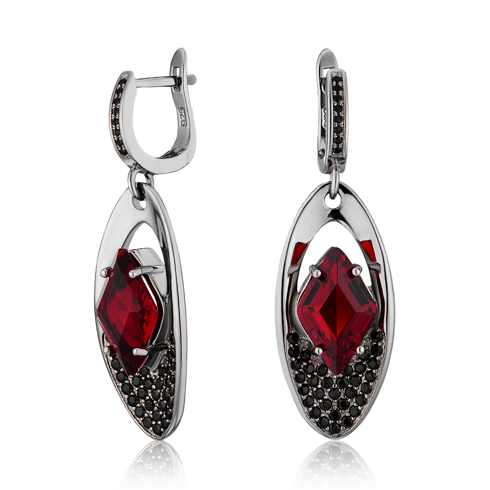 

Серьги из серебра с фианитом ЮВЕЛИР КАРАТ C4103E3GA, C4103E3GA
