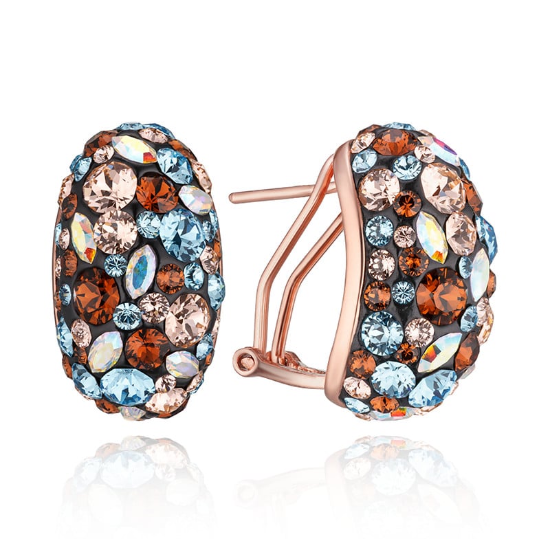 

Серьги из серебра с swarovski ЮВЕЛИР КАРАТ 0133C04034G.P., 0133C04034G.P.