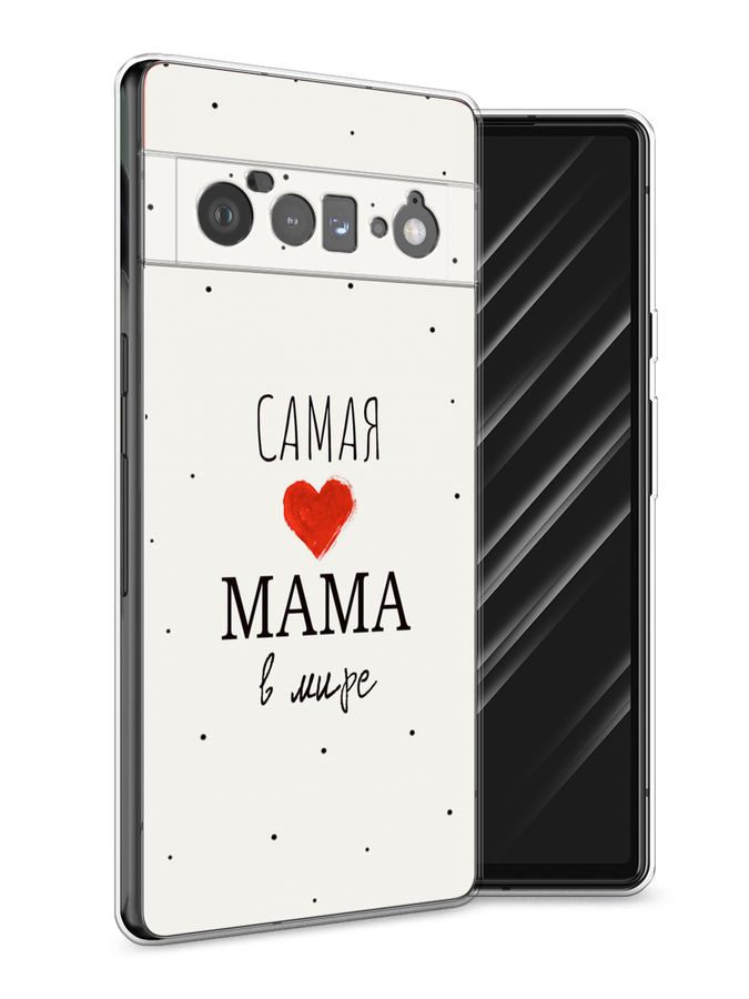 

Чехол Awog на Google Pixel 6 Pro "Самая любимая мама", Разноцветный, 270950-6