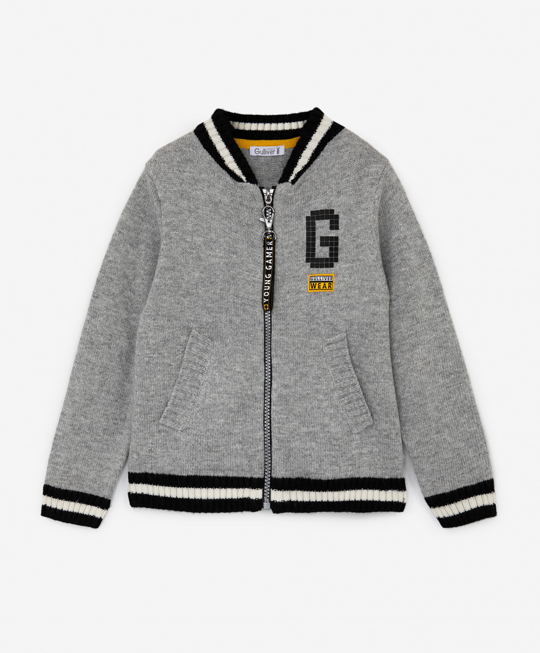 

Кардиган детский Gulliver 22033BBC3502 серый р.92, 22033BBC3502