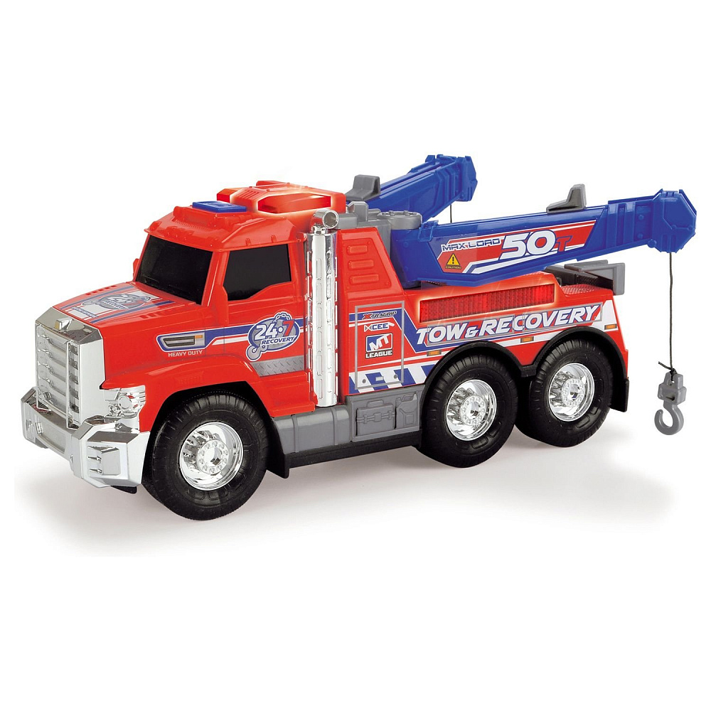 

игрушечная машинка Dickie Toys Эвакуатор 32см 3306014, Красный