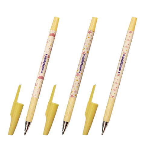 

Ручка шариковая Юнландия SPOTS, синяя, SOFT TOUCH покрытие, узел 0,7 мм, 143733, 36 шт