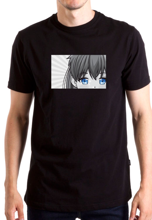 

Футболка унисекс NoBrand Blue Eyes Anime Girl Character черная XL, Черный, Blue Eyes Anime Girl Character