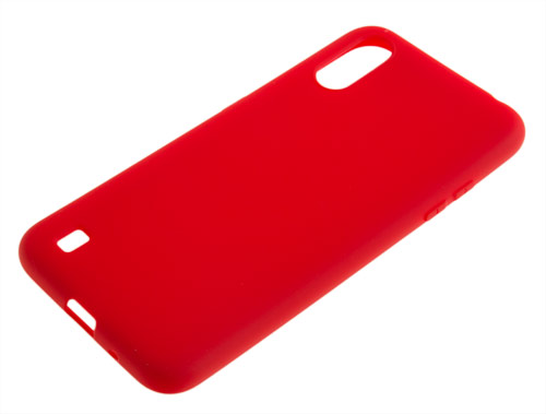 фото Чехол tpu case для samsung a01 red pc