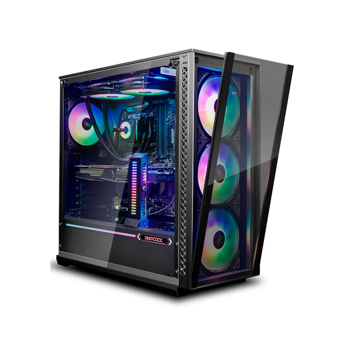 Корпус компьютерный DEEPCOOL MATREXX 70 (DP-ATX-MATREXX70-BKG0P-3F) Black