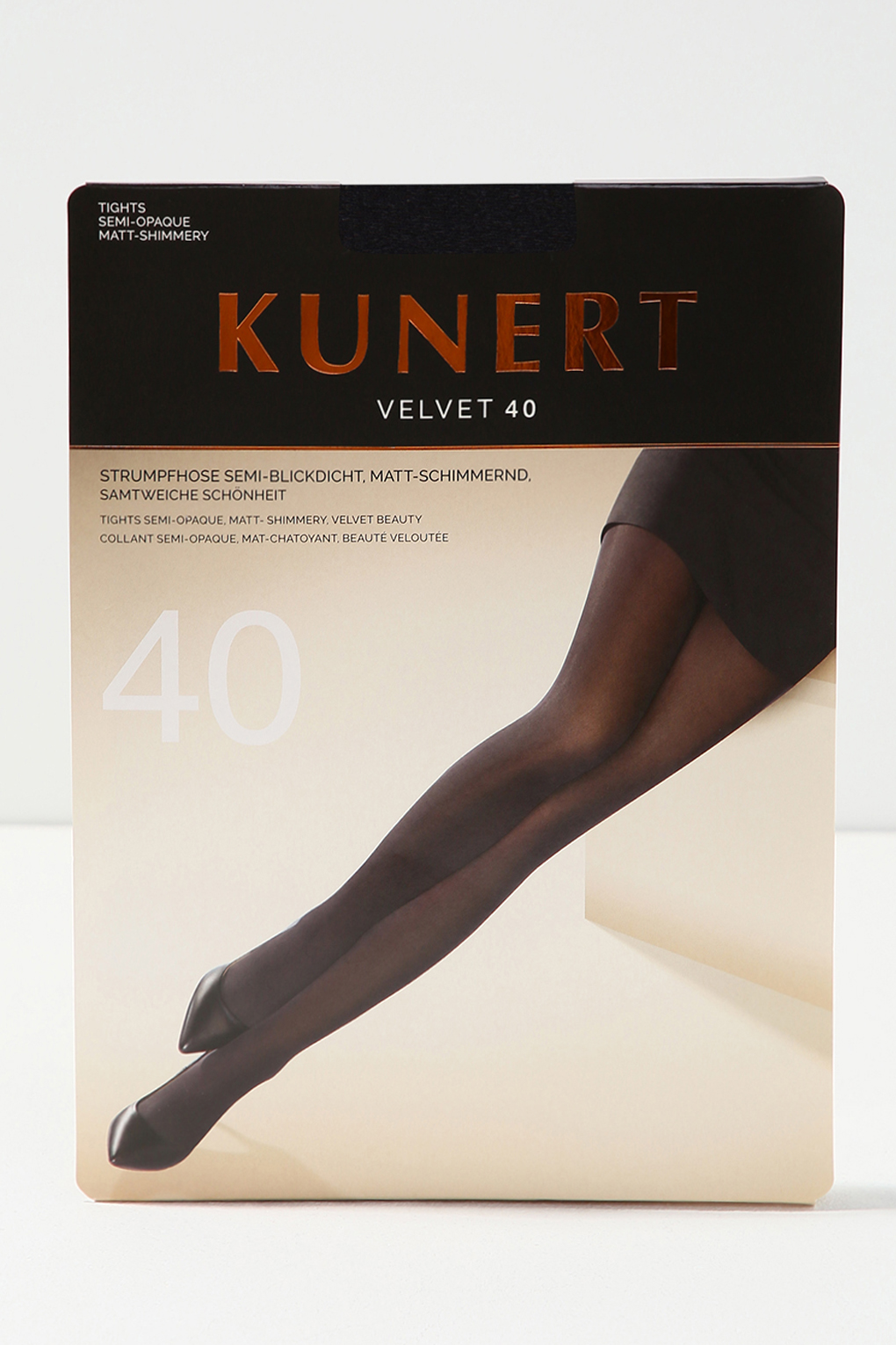 

Колготки женские Kunert 110354000 черные 40-42, Черный, 110354000
