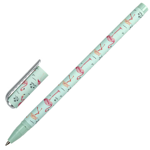 

Ручка шариковая Brauberg SOFT TOUCH STICK FLAMINGO, синяя, мягкое покрытие, 143705, 36 шт