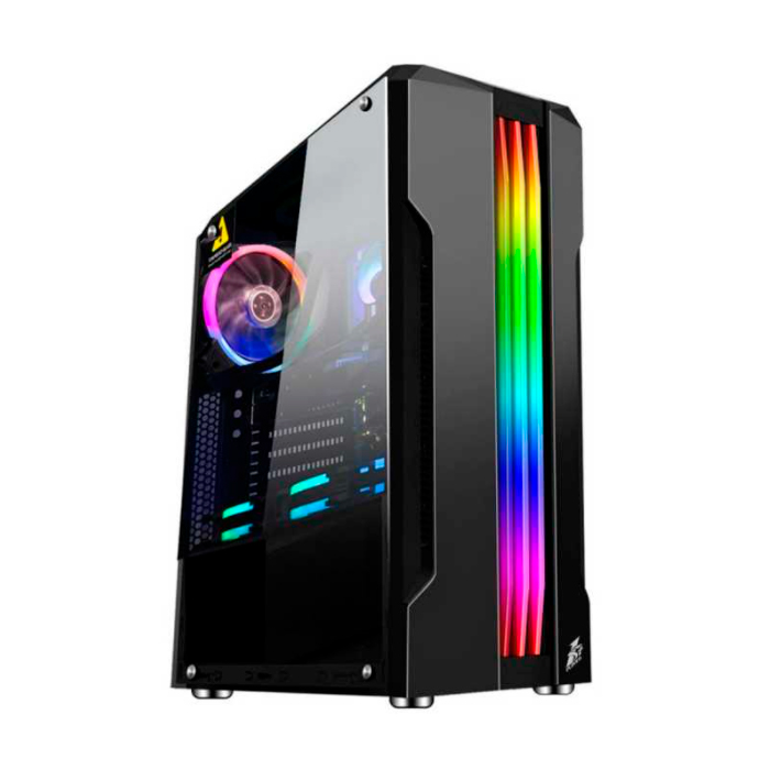 фото Корпус компьютерный 1stplayer rainbow r3-a без бп black