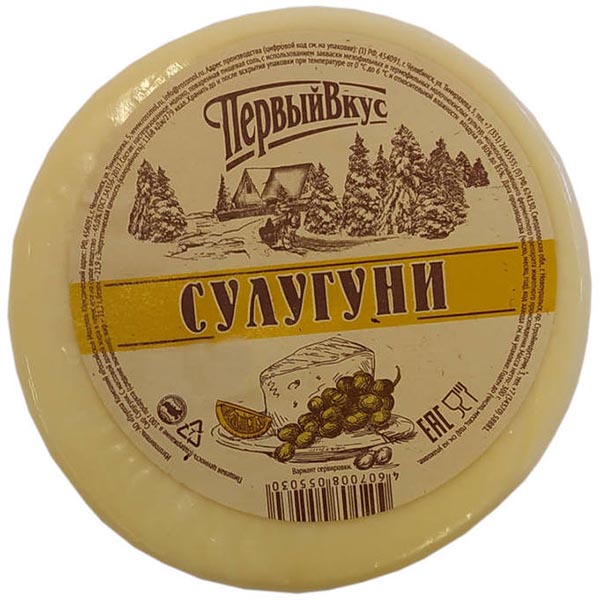 

Бзмж сыр первый вкус сулугуни 45% в/у 300г