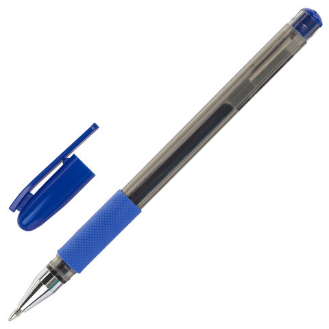

Ручка гелевая с грипом Staff Basic GP-677, синяя, узел 0,5 мм, 143676, 36 шт