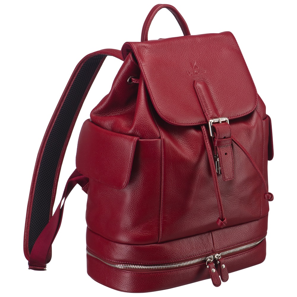 

Рюкзак женский Dr.Koffer B402656-220 красный, 38х30х15 см, Бордовый, B402656-220
