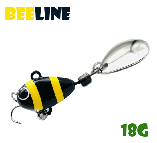 Тейл-Спиннер Uf-Studio Hurricane 18g #Beeline