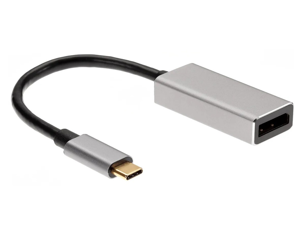 фото Переходник aopen usb type-c - displayport вилка-розетка м (acu4