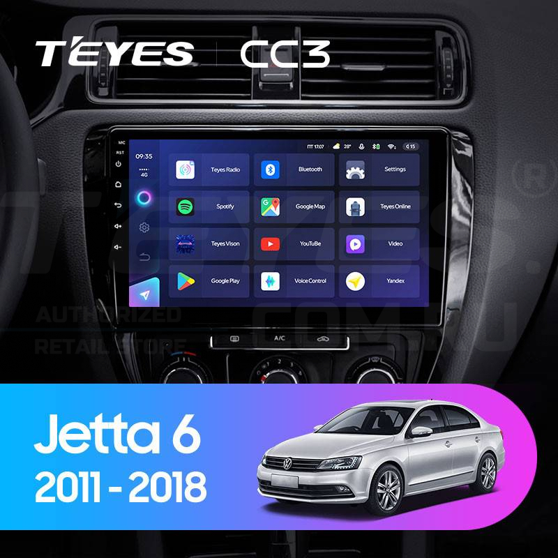 Штатная магнитола Teyes CC3 432 Volkswagen Jetta 6 2011-2018 35900₽