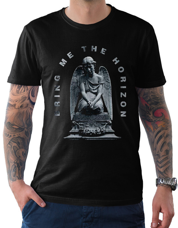 фото Футболка мужская design heroes bmth - bring me the horizon черная xl