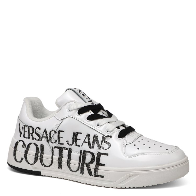 

Кеды мужские Versace Jeans Couture 76YA3SJ5 белые 39 EU, Белый, 76YA3SJ5