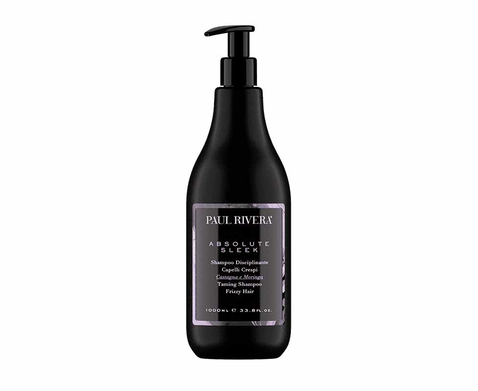 фото Шампунь для кудрявых волос paul rivera absolute sleek frizzy hair shampoo 1000 мл