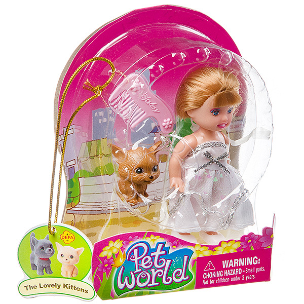 

Кукла Defa Lucy Pet World с домашним питомцем