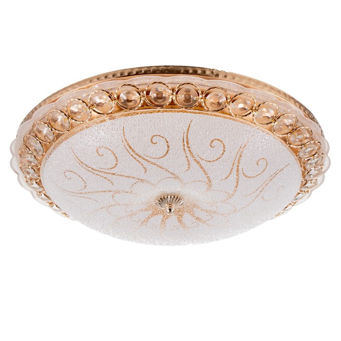 

Светильник с ПДУ 670004N LED 80Вт 3 режима 3000-6000К диммер золото 50х50х11 см