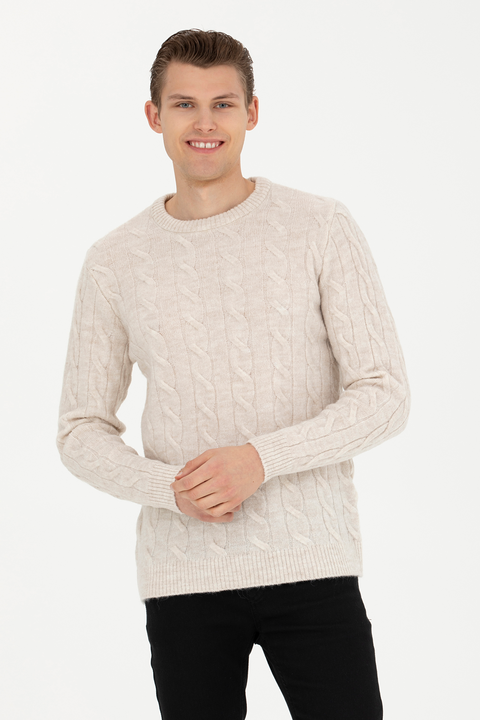 

Джемпер мужской U.S. POLO Assn. G081SZ0TK0EX-YAKASO бежевый L, G081SZ0TK0EX-YAKASO
