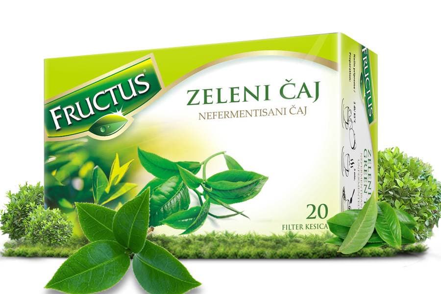 

Чай FRUCTUS зеленый 20 пак.  1,5 г