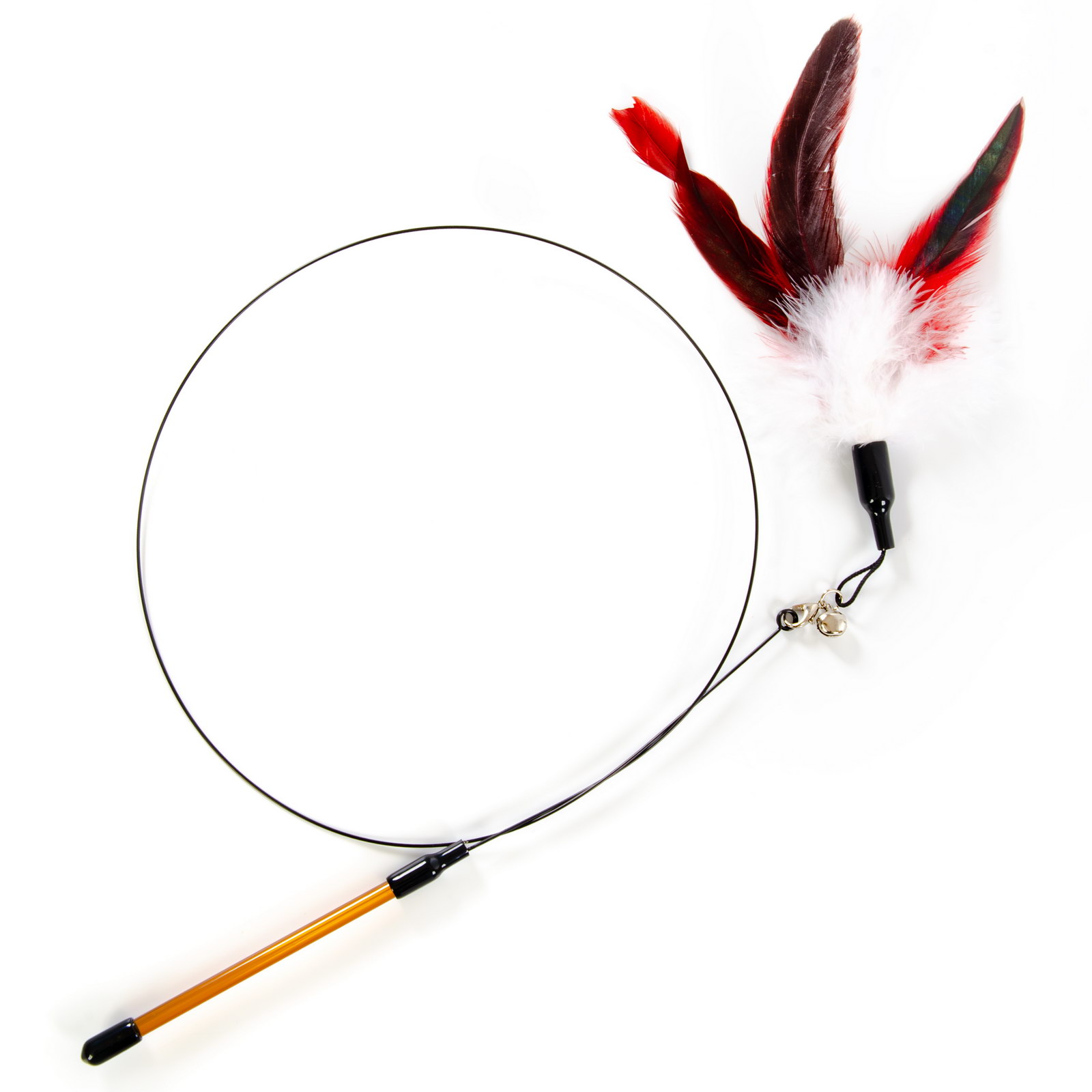 Игрушка для кошек SkyRus Classic, красный, пластик, 80 см