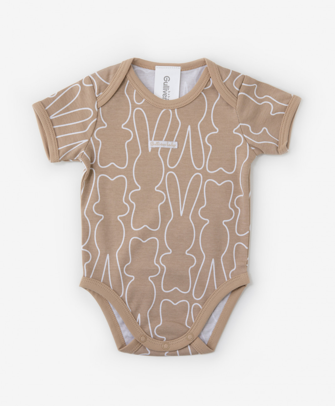 

Боди детское Gulliver Baby 2 шт 22153UNC1102 белый р.74, 22153UNC1102