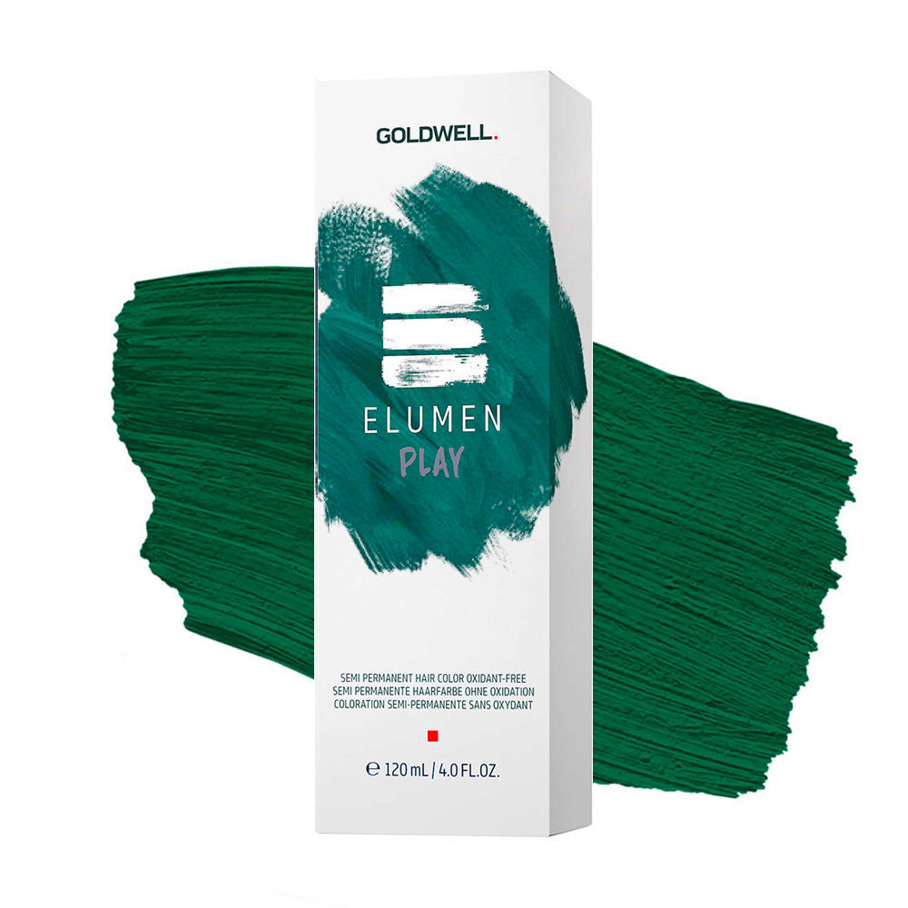 Краска Для Волос Goldwell Elumen Play Green Зеленый 120мл краска для волос goldwell elumen na 8 натуральный пепельный 200 мл