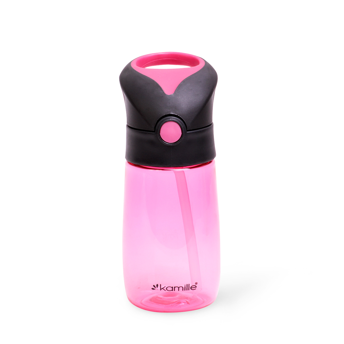Бутылка для воды детская 350 мл. Kamille KM-2300 пластиковая Розовый