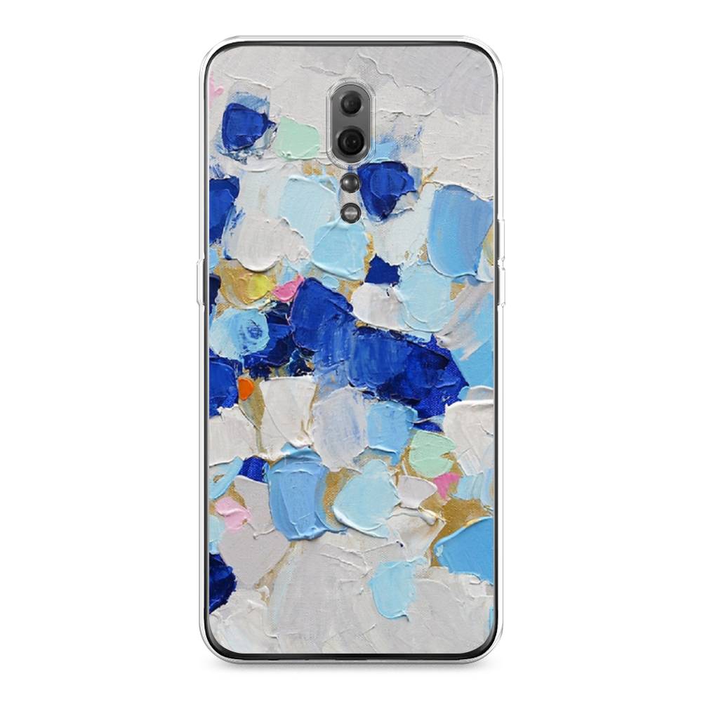 

Чехол Awog на Oppo Reno Z "Холст сине-белый", Разноцветный, 250950-10
