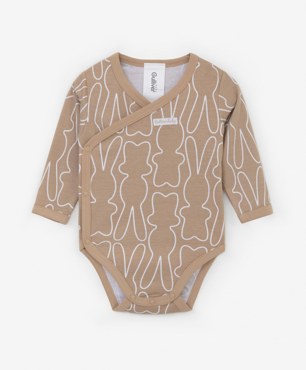 

Боди детское Gulliver Baby 2 шт 22153UNC1101 белый р.68, 22153UNC1101