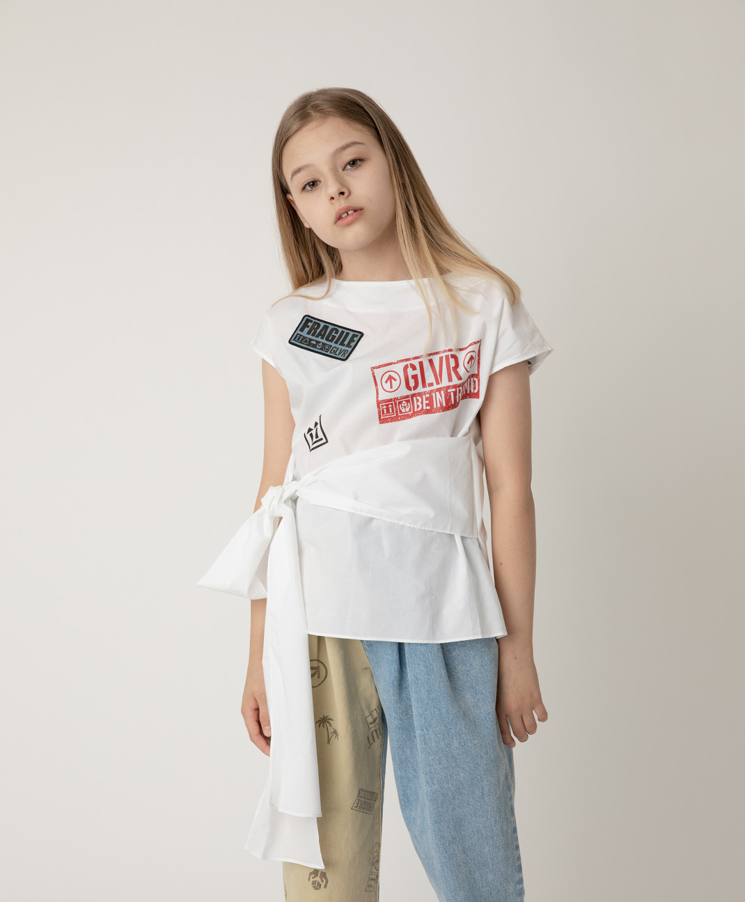 

Блузка детская Gulliver 12108GJC2202 белый р.152, 12108GJC2202