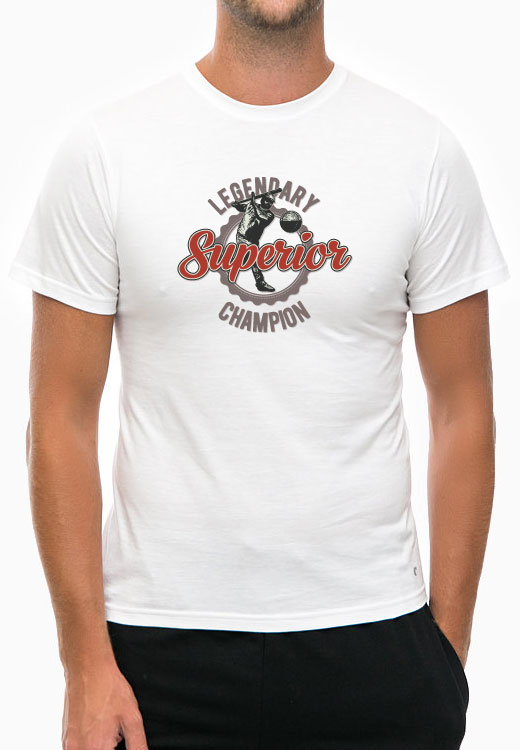 

Футболка унисекс NoBrand Baseball Superior White белая L, Белый, Baseball Superior White