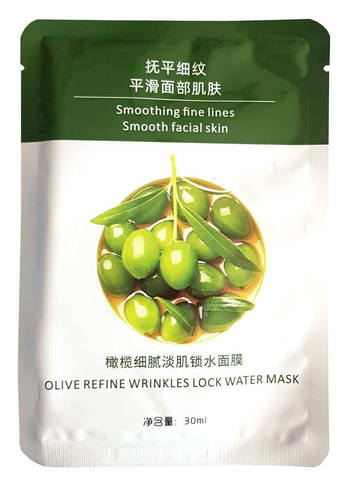 

Тканевая маска от морщин Hanhuo Olive Refine Wrinkles Lock Water Mask 30 мл