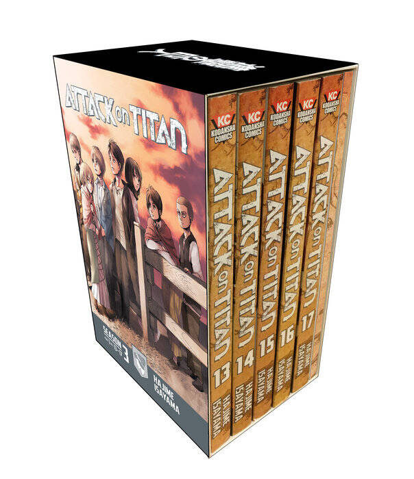 

Attack on Titan Season 3 Part 1 Manga Box Set