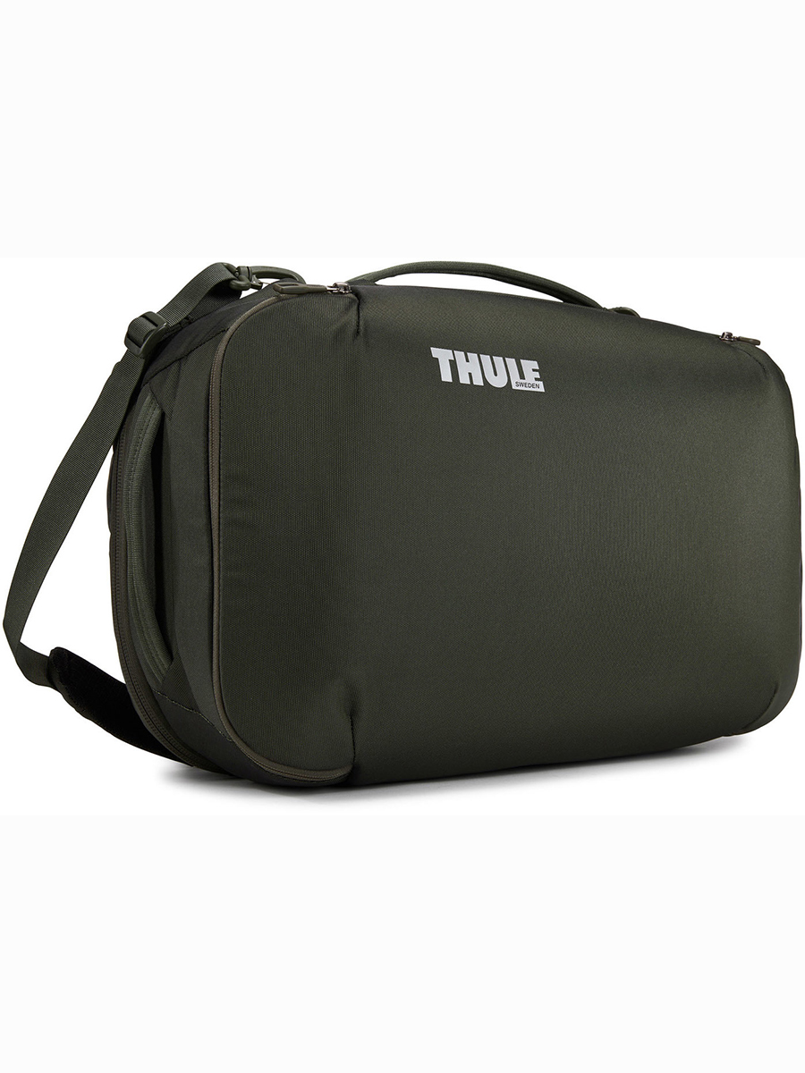 фото Дорожная сумка мужская thule subterra convertible carry on 40l хаки, 21x35x55 см